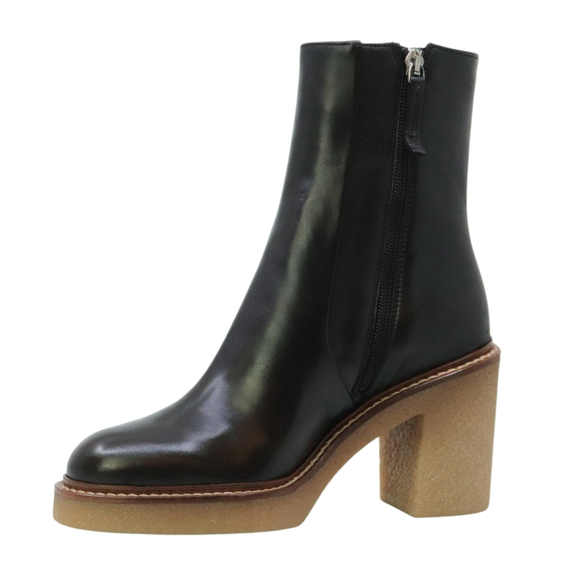 Triver Flight 527 stivaletto donna in pelle nera 