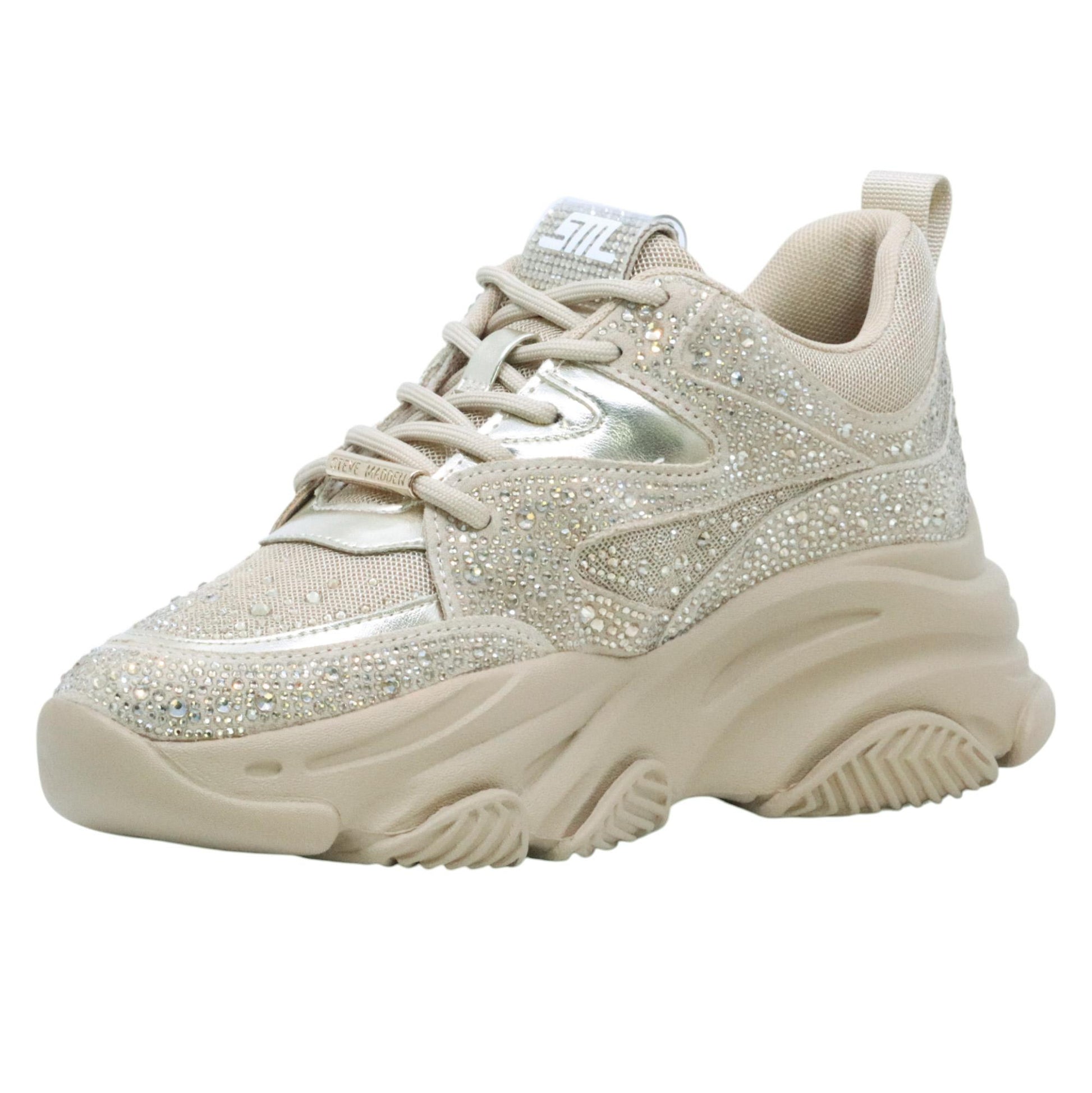 Steve Madden Privy Blush Sneakers in strass color blush 