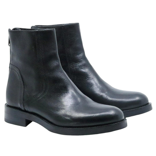 Stivaletto donna Curiositè 2629 in pelle nera 