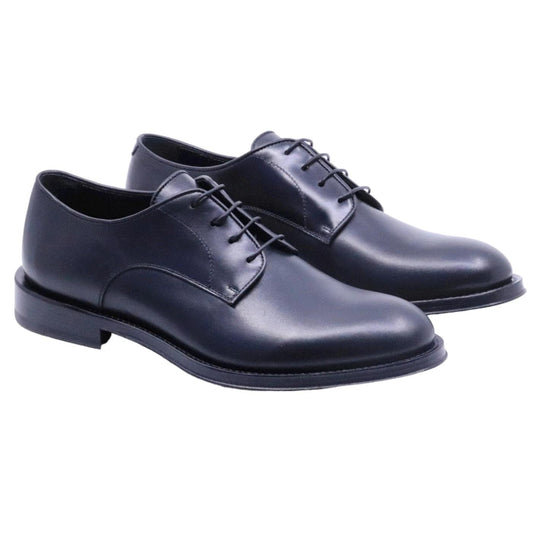 Scarpa Derby uomo Corvari in pelle nera 