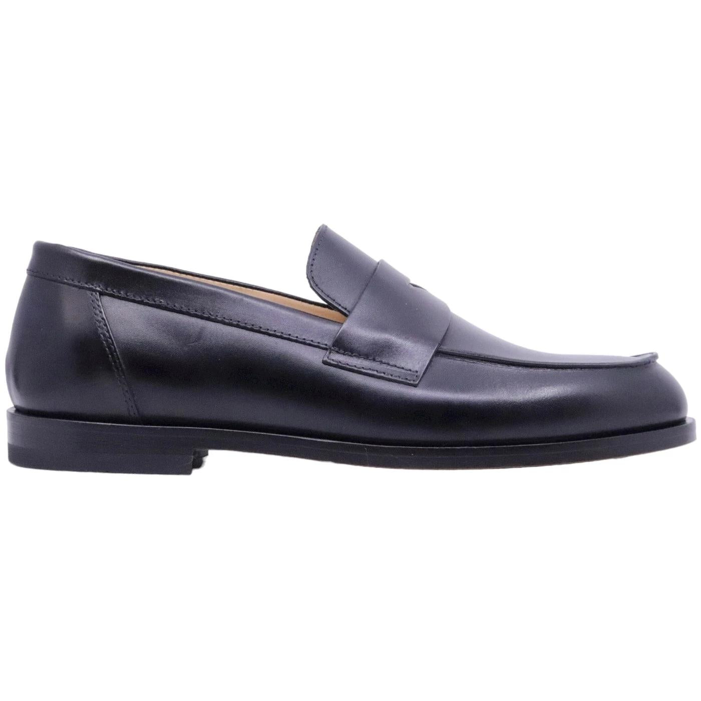 Mocassino uomo Mille 885 Milano in pelle nera 