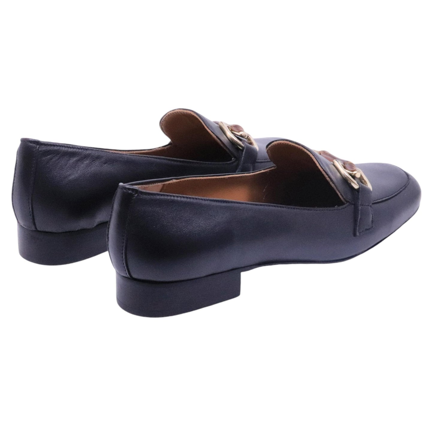 Mocassino donna Jaffè 900 in pelle nera 