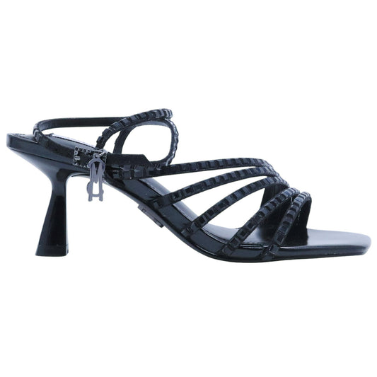 Sandalo con tacco Steve Madden Alarah in strass neri 