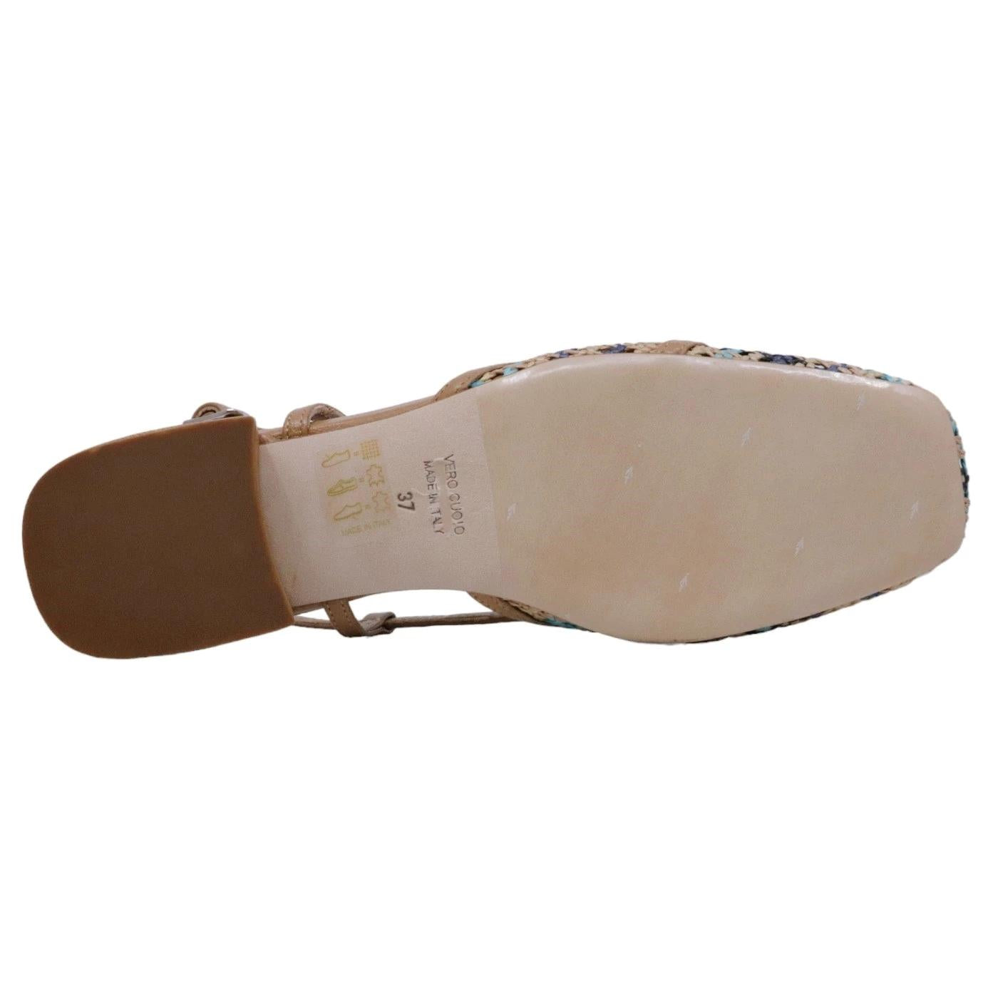 Slingback donna Chantal 2266 in pelle nocciola 