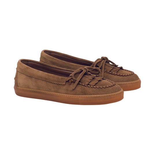 Copenhagen Studios CPH365 mocassino donna in camoscio brown 