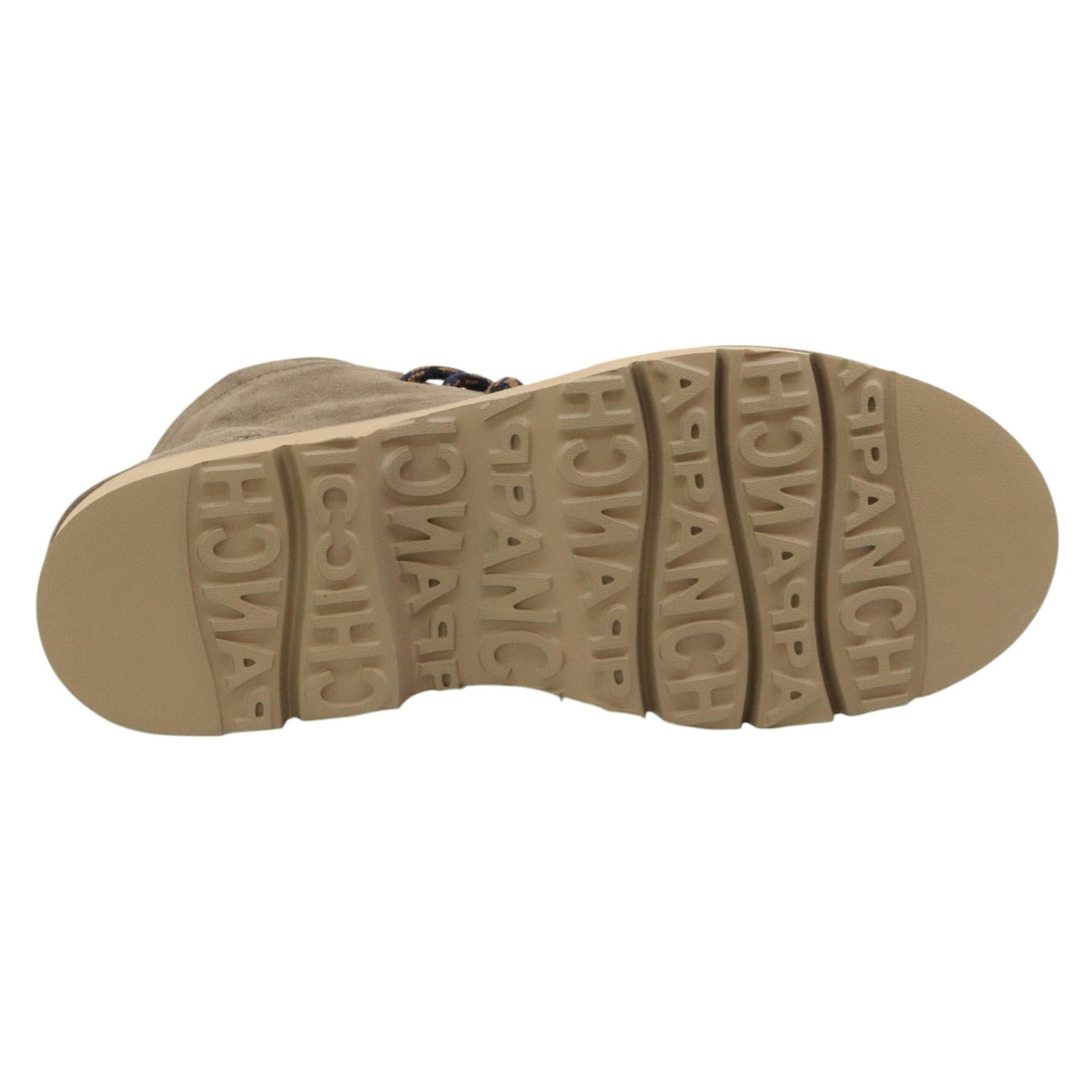 Panchic P009 polacchino uomo in suede marrone roccia 
