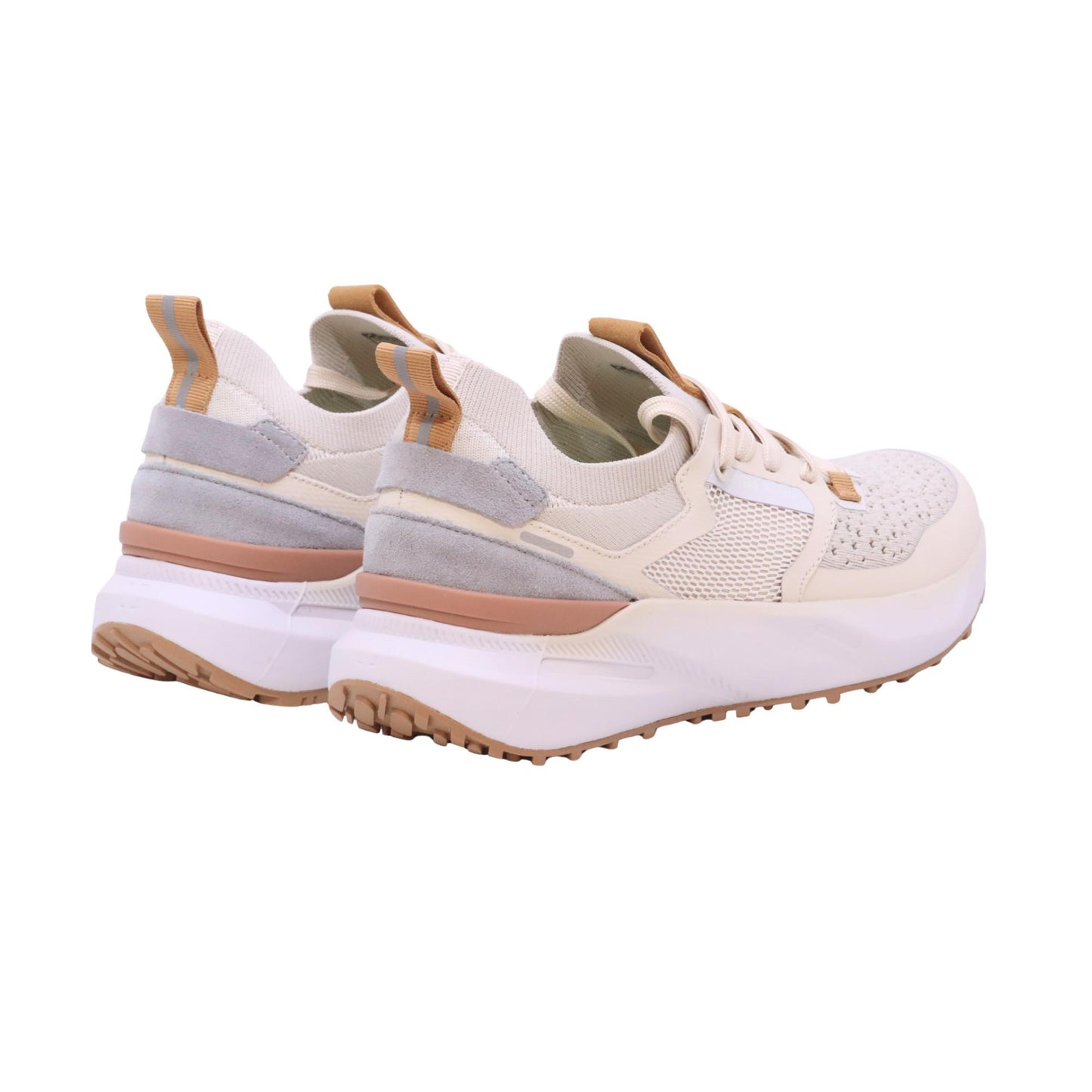 Extr4 Kaizen 3.02 beige sneaker uomo in tessuto tecnico traspirante 