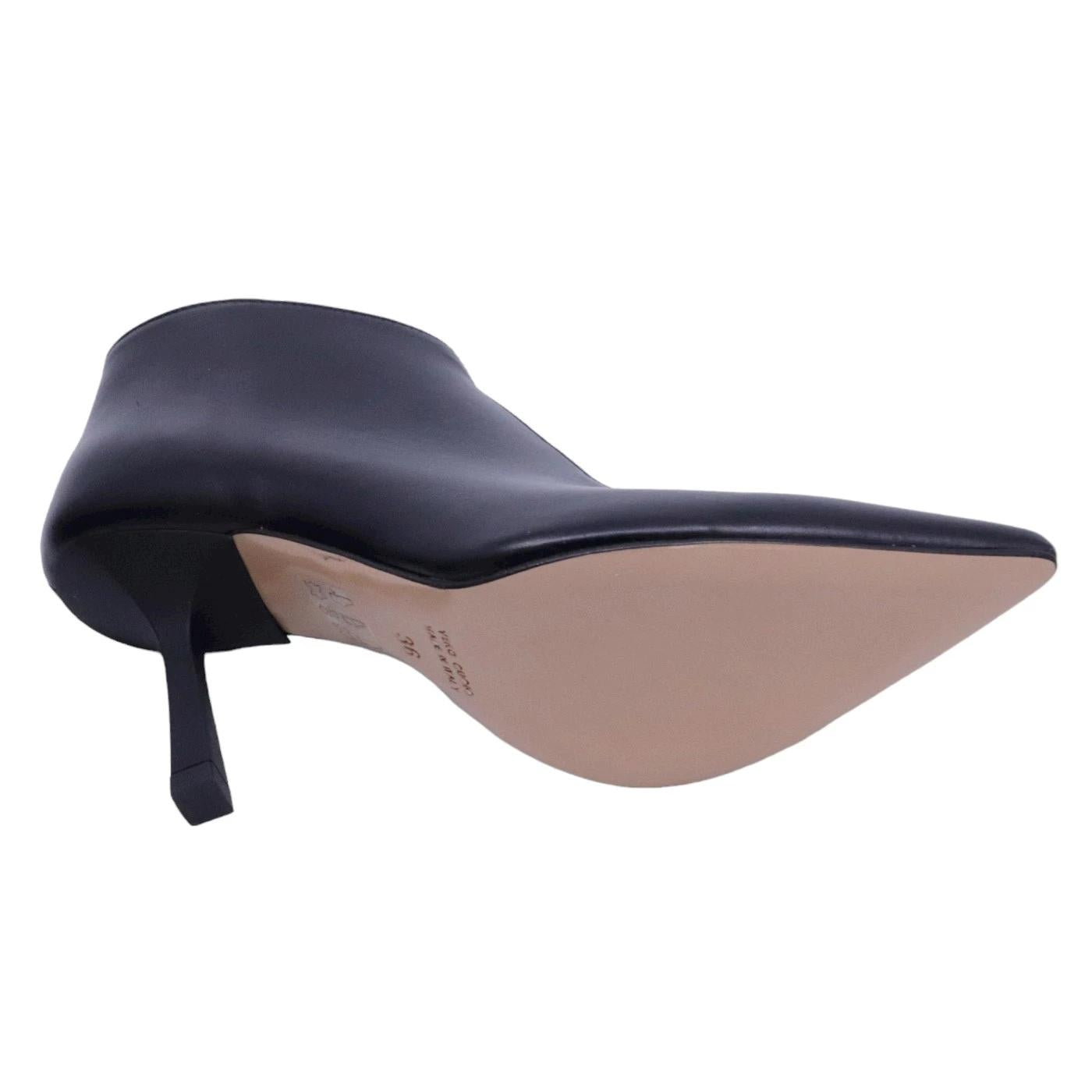 Stivaletto donna Ranyé 4003C in pelle nera 
