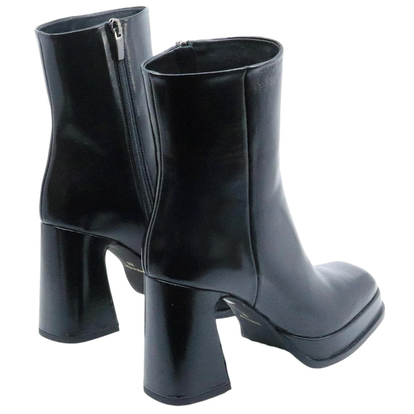 Stivaletto donna Chantal 1962 2459 in pelle nera 