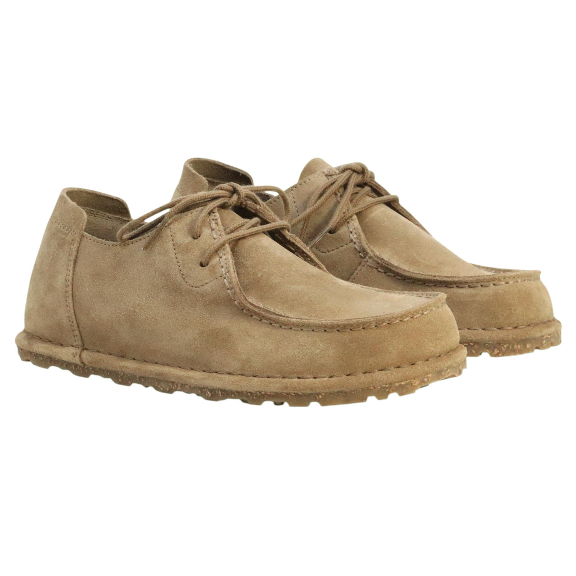 Birkenstock Utti Lace mocassino donna in camoscio gray taupe UTTI LACESSUEDEGRAYTAUPE BIRKENSTOCK