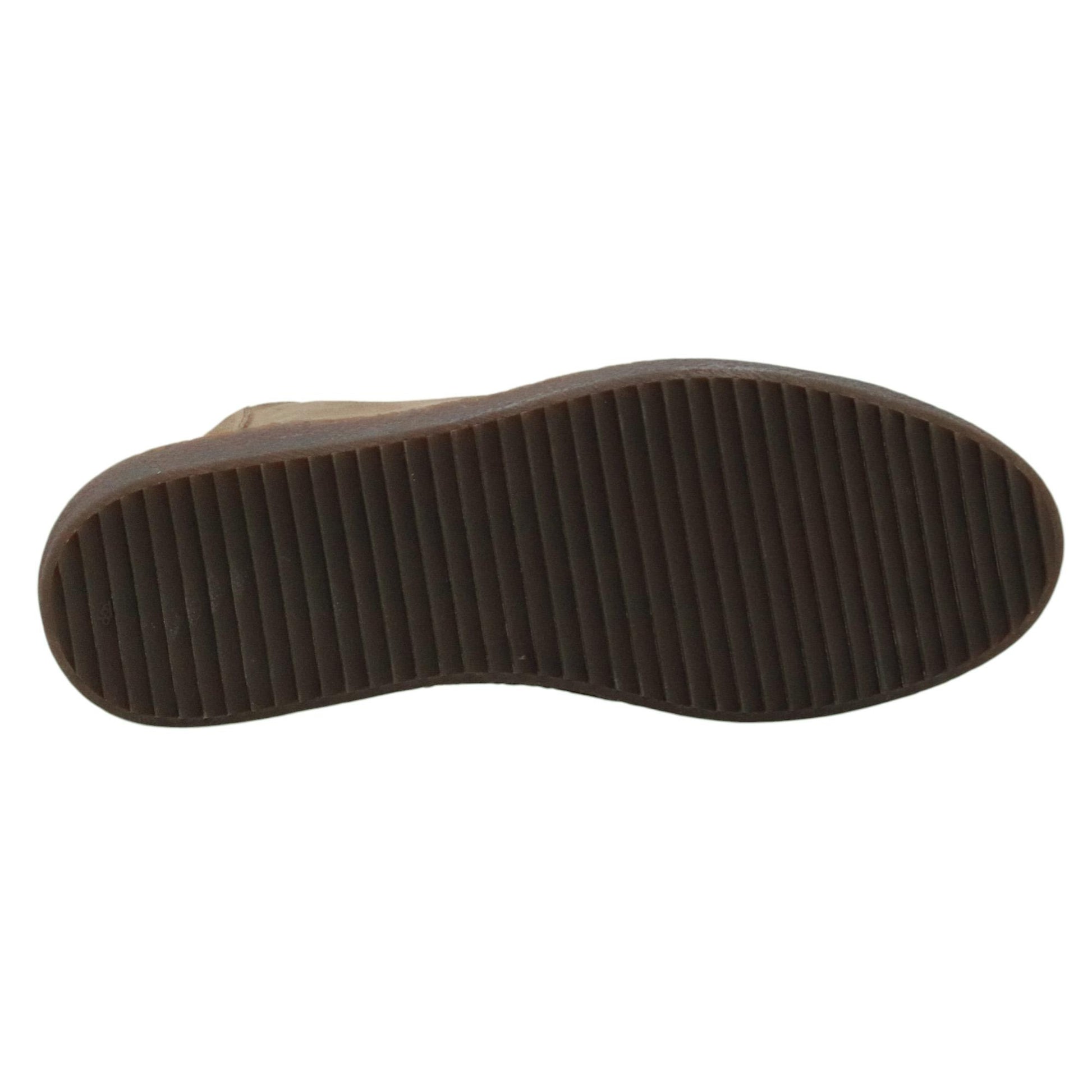 Pawelk's 25451 senaker da uomo in camoscio taupe 