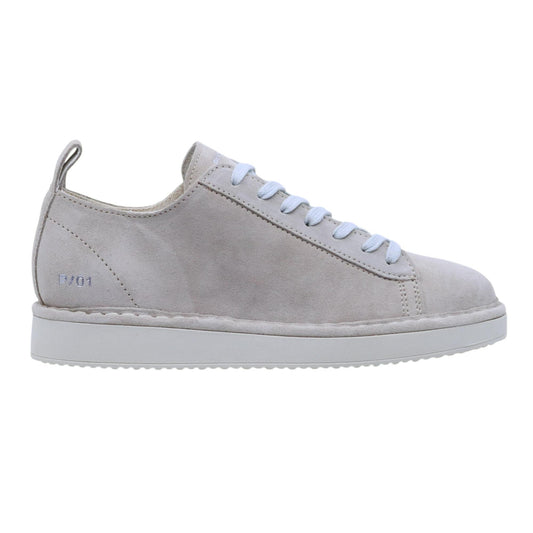 Sneaker donna Panchic P01 in camoscio grigio 