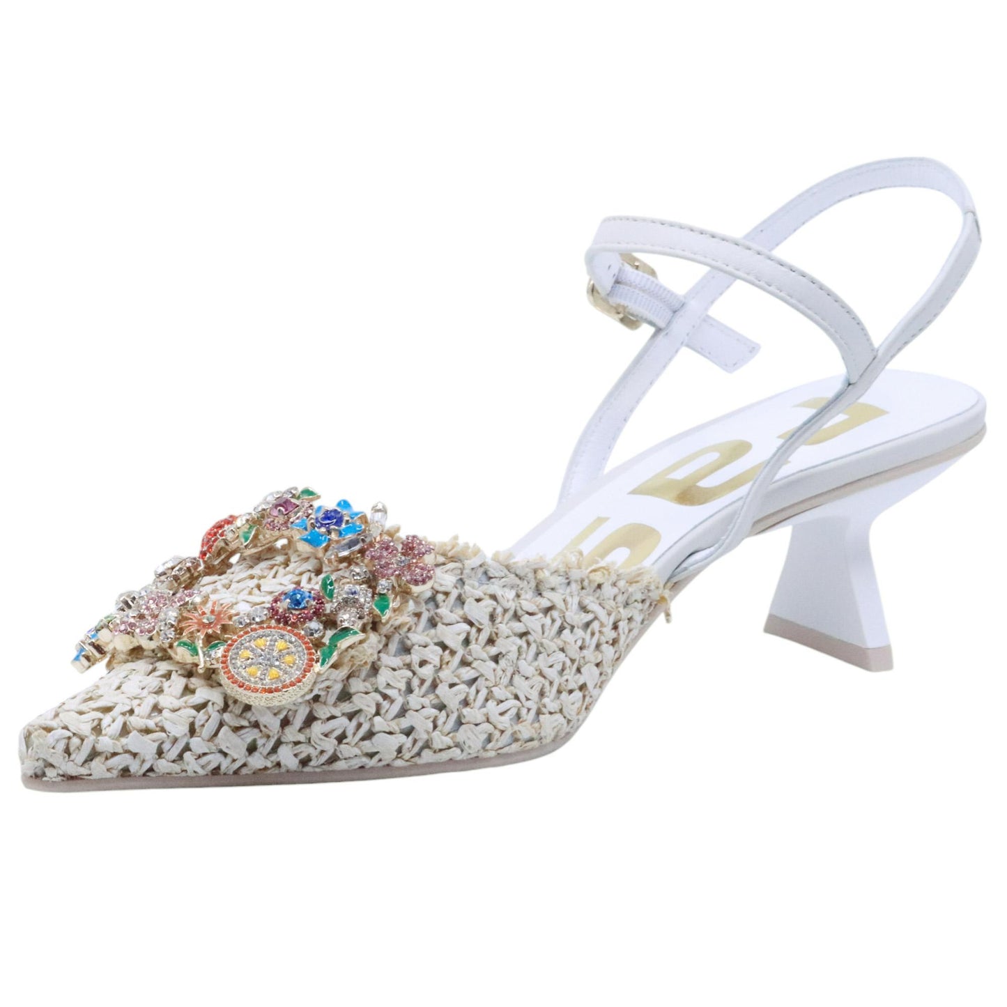 Ras 8031 slingback donna in corda beige sabbia 