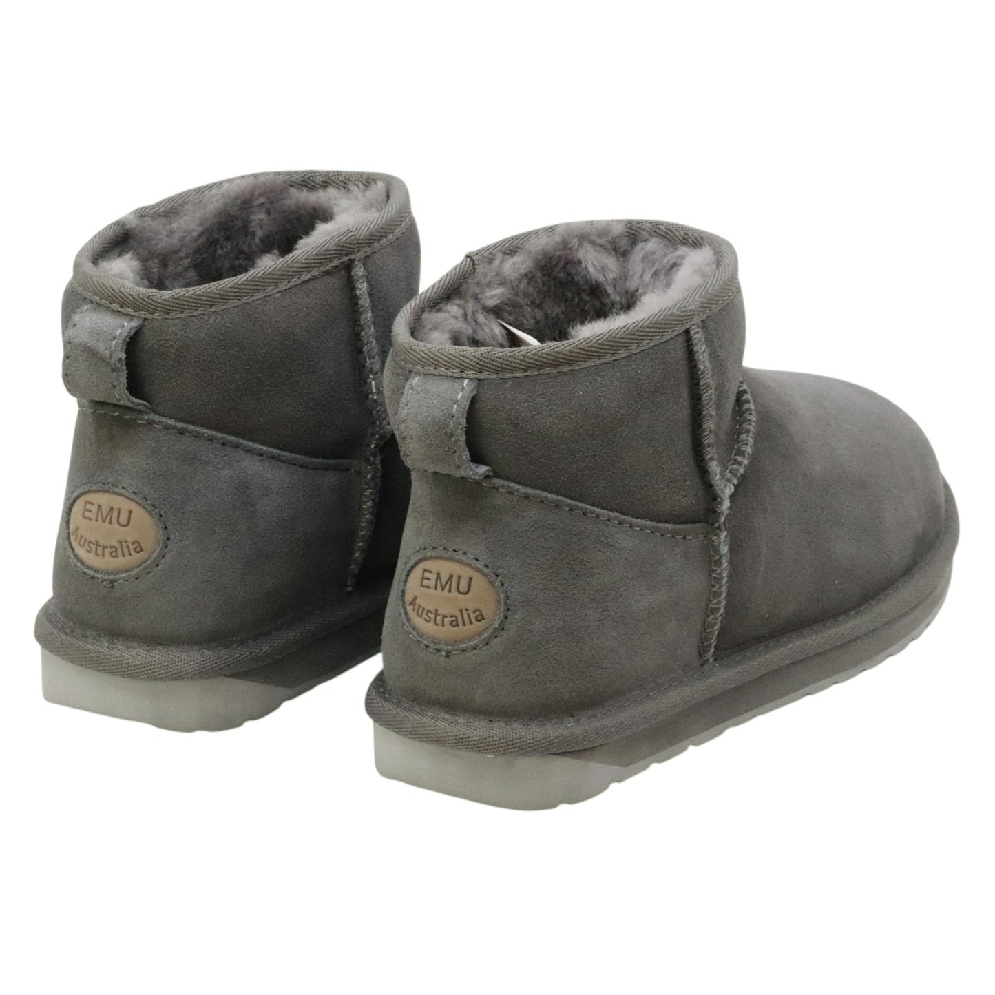 Emu Australia Stinger Micro stivaletti donna in montone grigio antracite W10937CHAR EMU AUSTRALIA