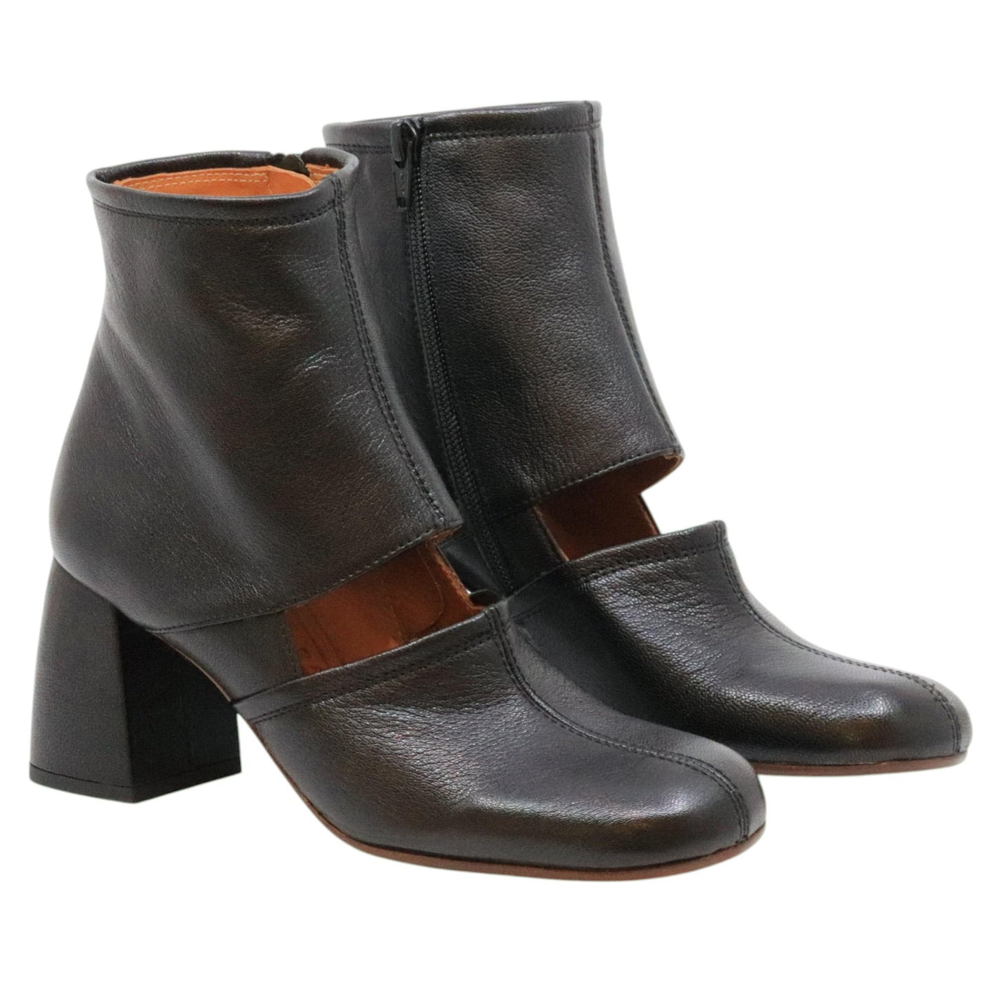 Tronchetto Chie Mihara Sonli da donna in pelle nera 