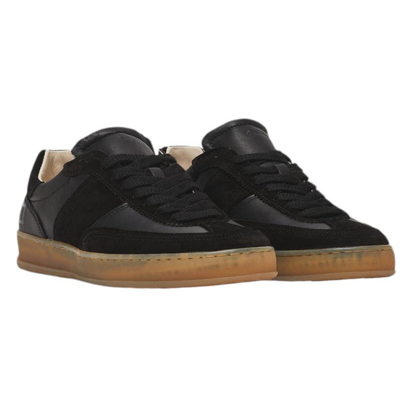 DATE Sporty Calf Black SL CA BK sneaker uomo in pelle nera 