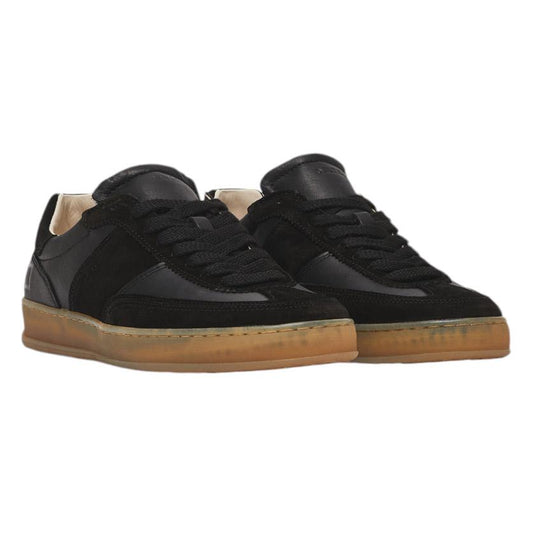 DATE Sporty Calf Black SL CA BK sneaker uomo in pelle nera 