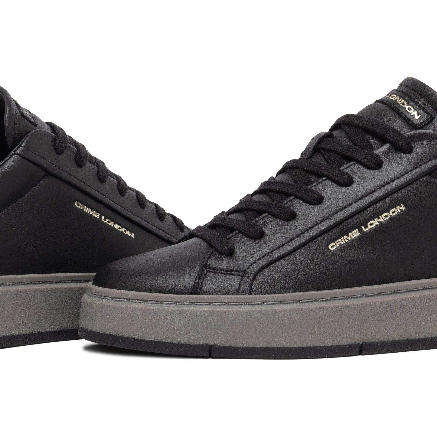 Crime London 15854 Destiny sneaker uomo in pelle nera 