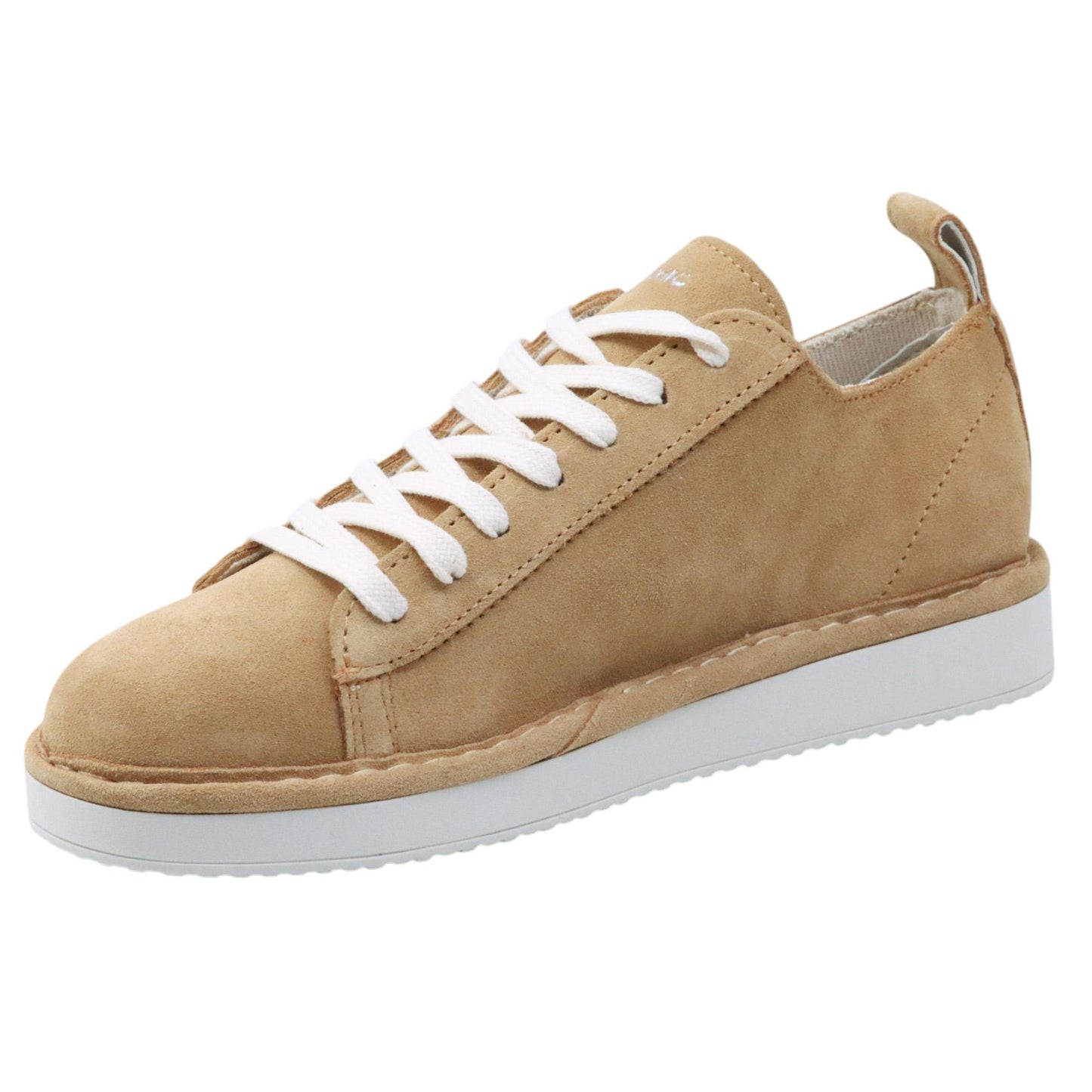 Sneaker donna Panchic P01 in camoscio champagne 