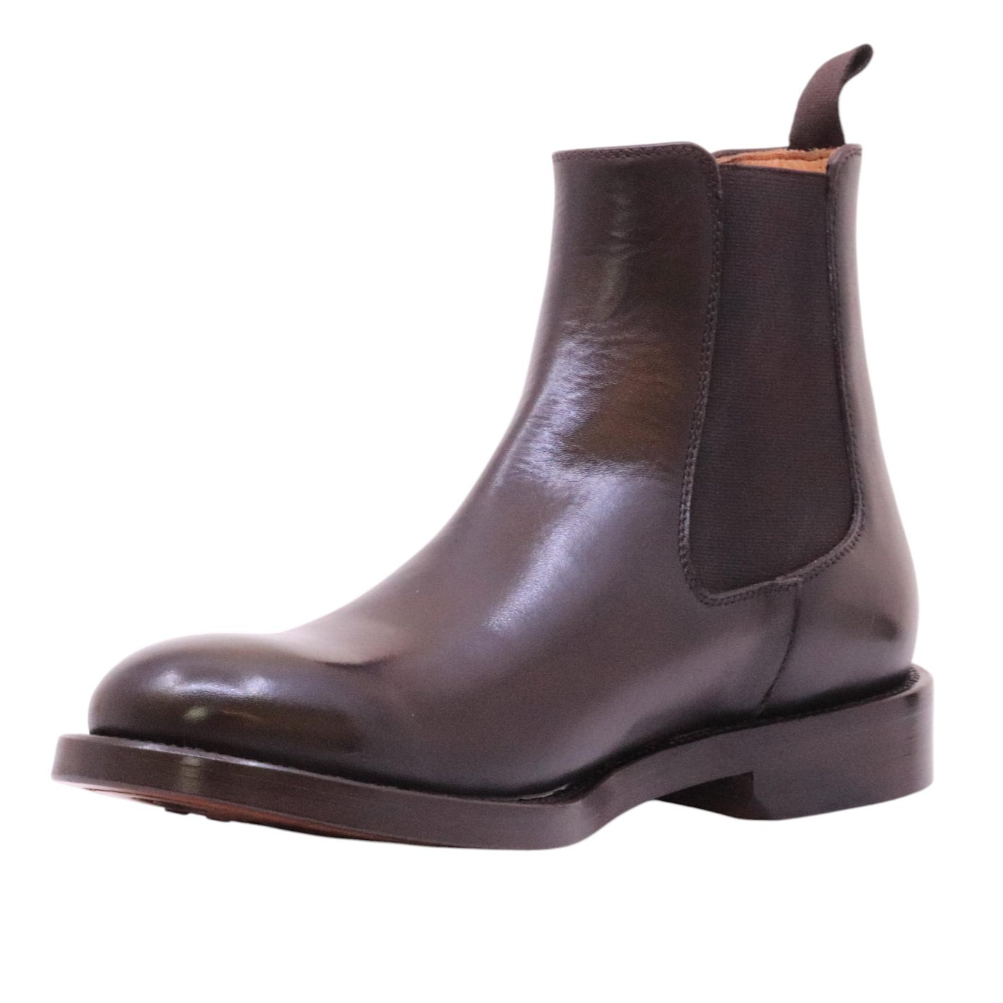 chelsea boot uomo pelle marrone 35CRUSTTMORO CRISPINIANO