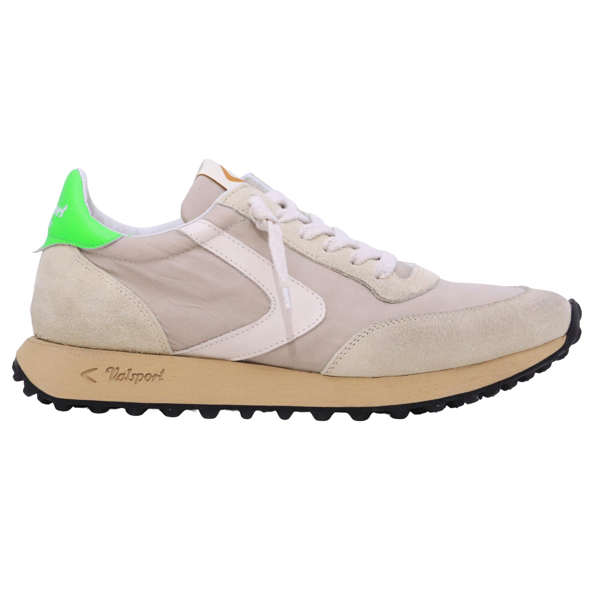 <BR/><BR/><BR/><BR/><BR/>Valsport Start Heritage Fluo sneaker uomo in nylon frost e camoscio<BR/> 