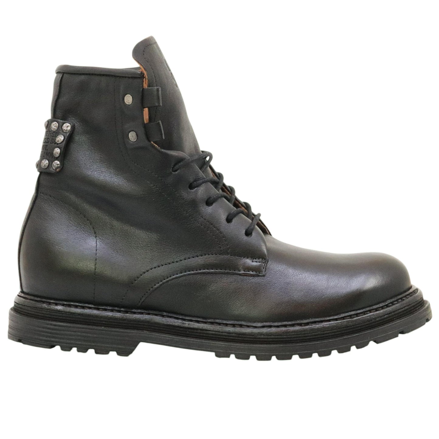 AS98 Static Z31208 anfibio in pelle nera 