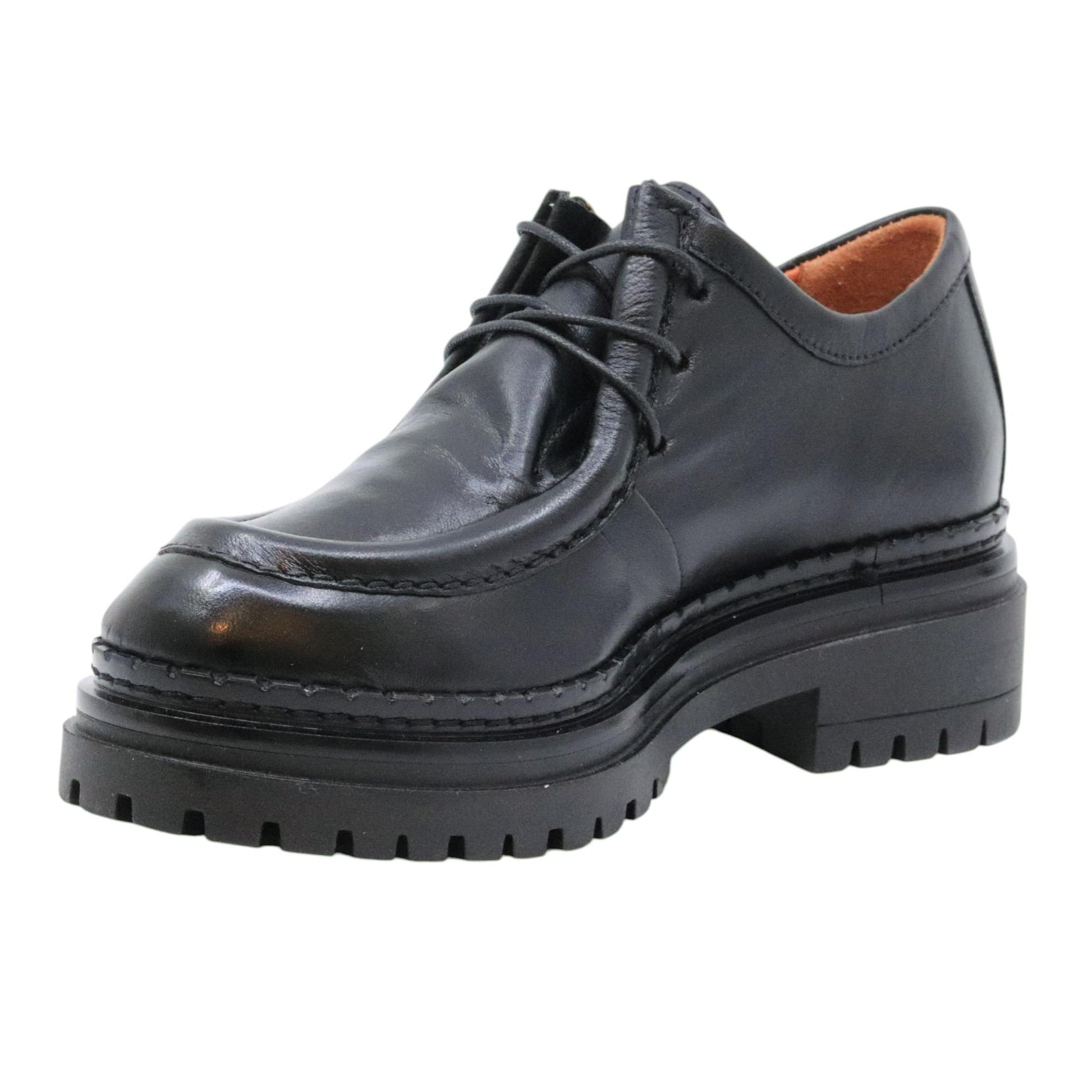 Mjus Dixie L97106 scarpa bassa donna in pelle nera 