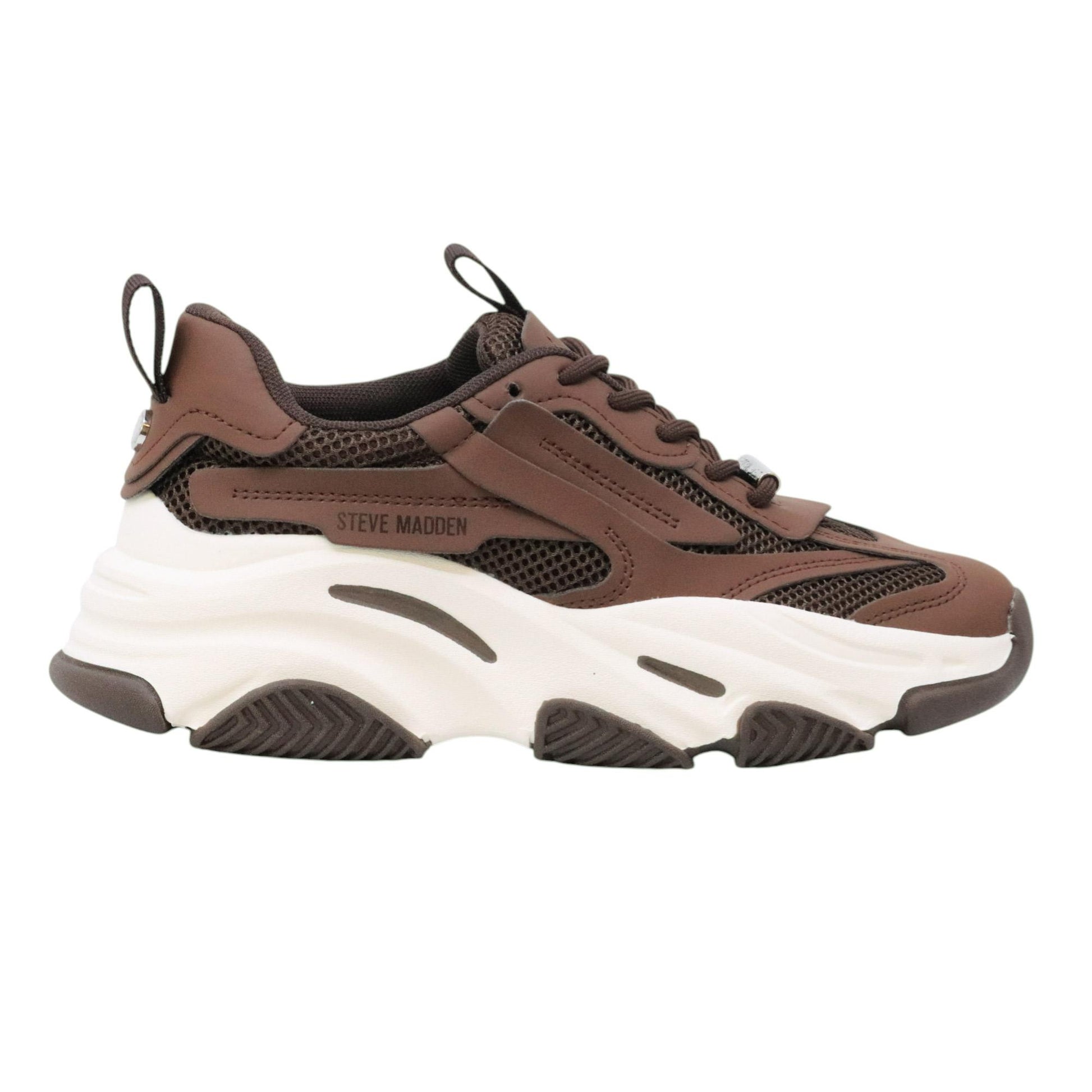 Steve Madden Possession sneaker donna in tessuto marrone 