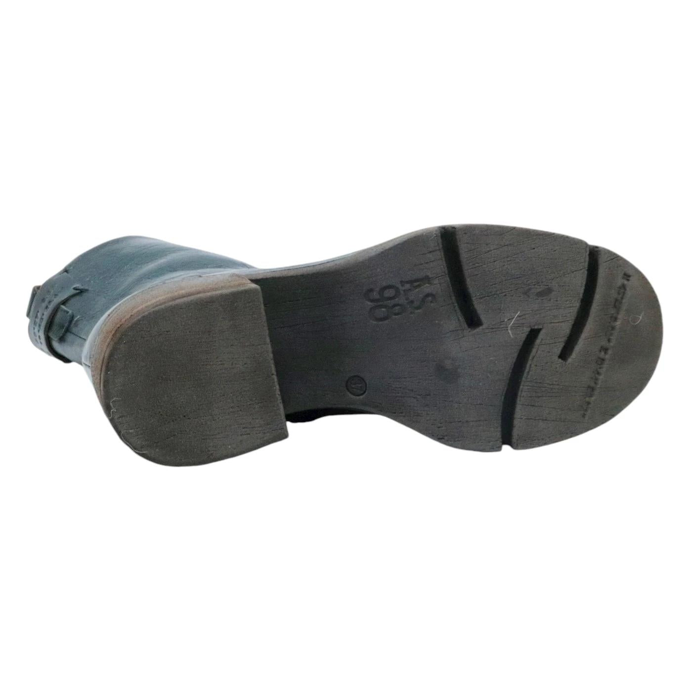 Anfibio donna AS98 A89214 in pelle verde 