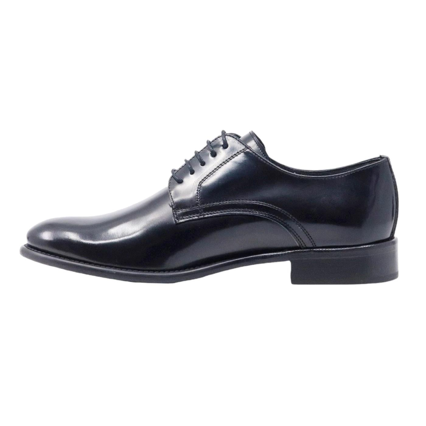 Scarpa Derby uomo Florsheim in pelle spazzolata di colore nero 