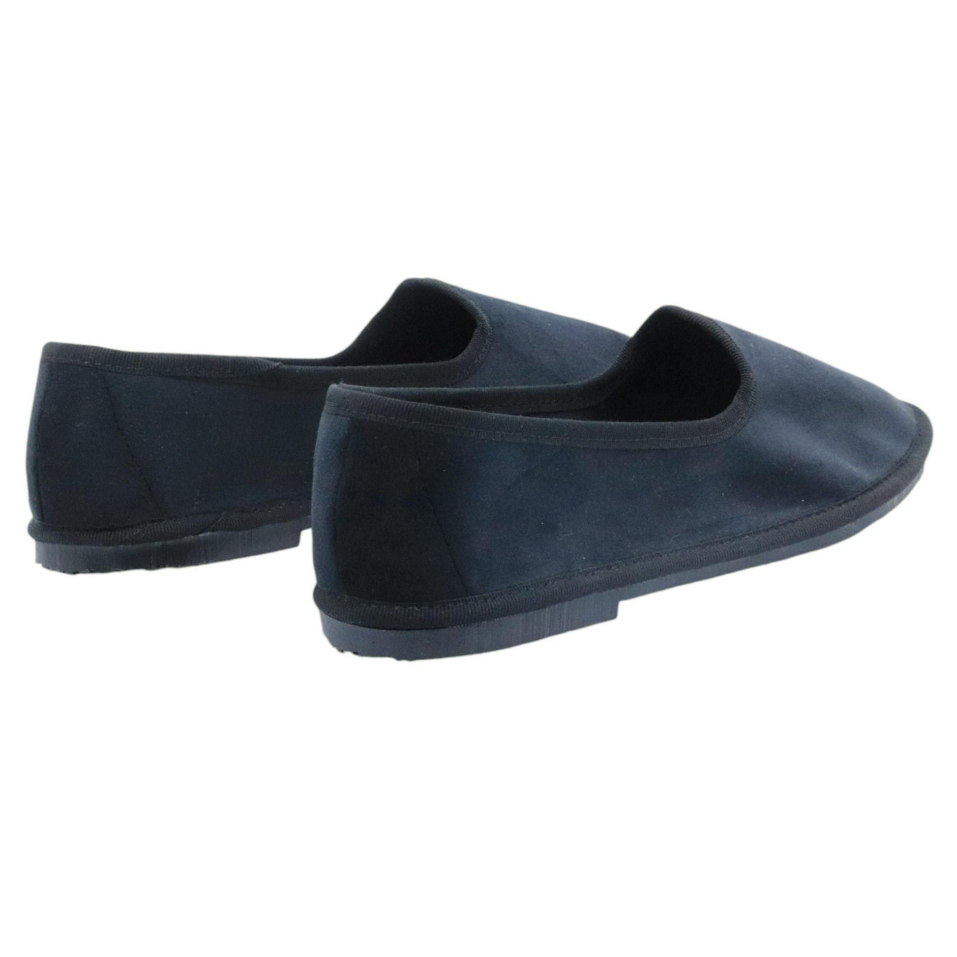 Scarpa Friulana donna Jaffè 125 in velluto nero 