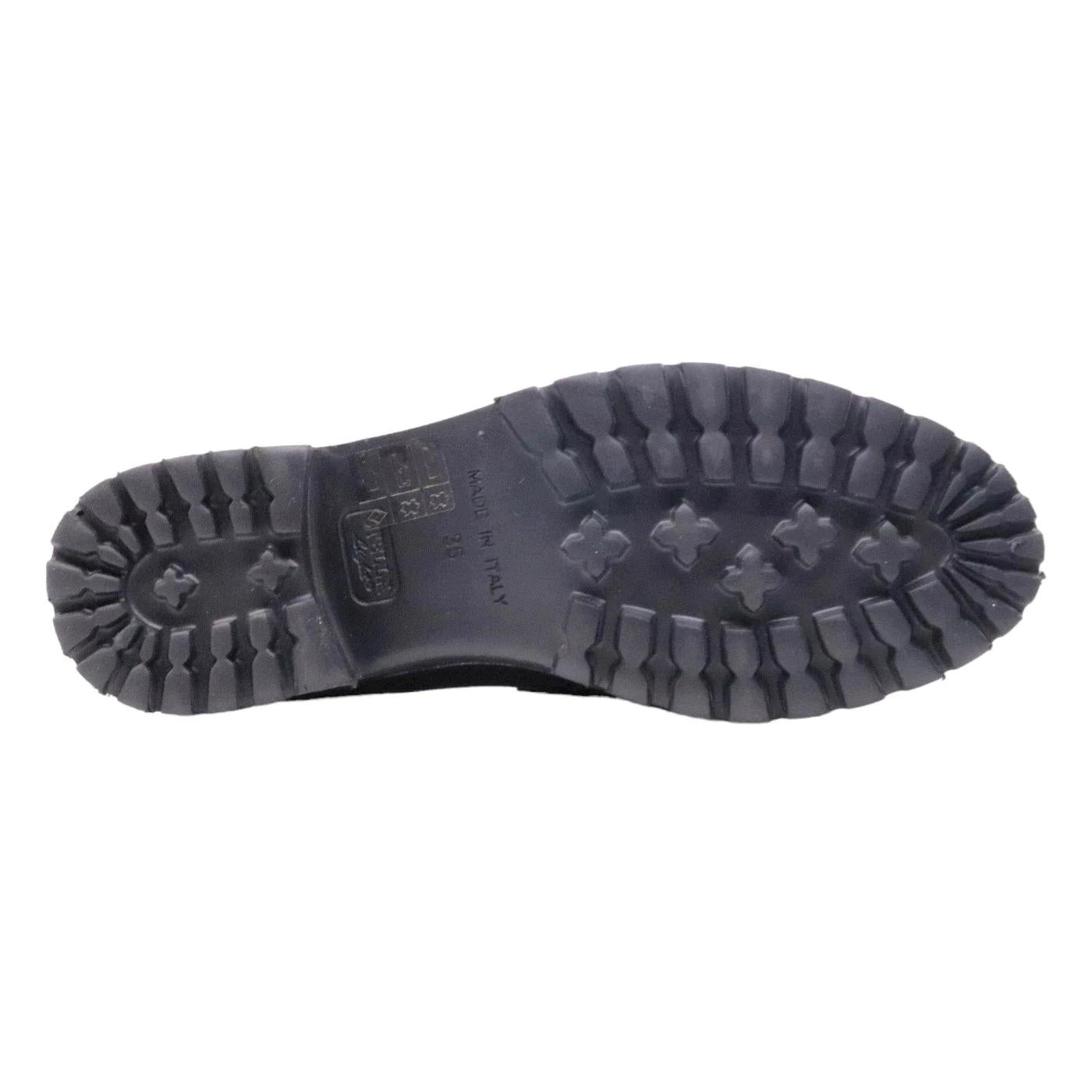 Le Briella Z800 D mocassino donna in pelle testa di moro con morsetto 