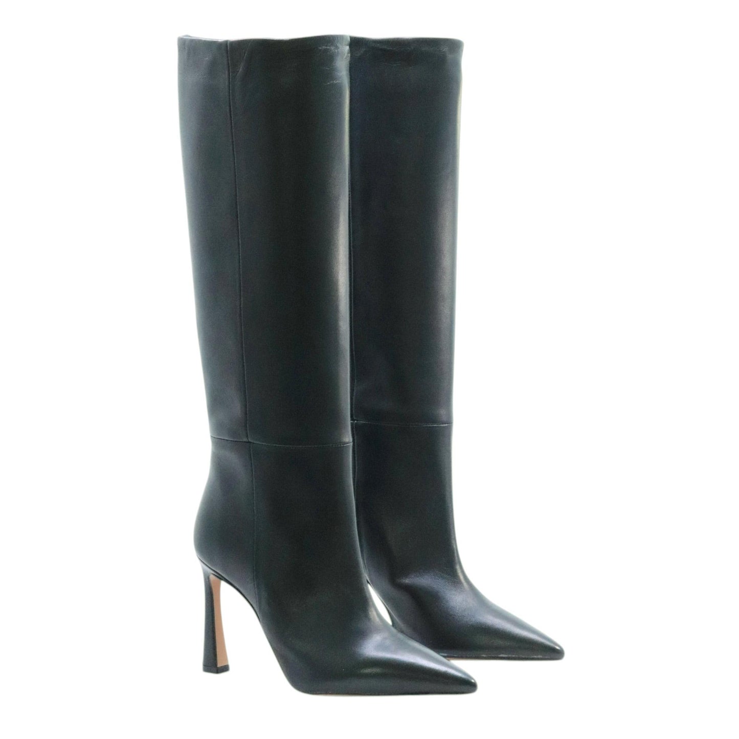 Bianca Di R913N stivale donna in pelle nera 