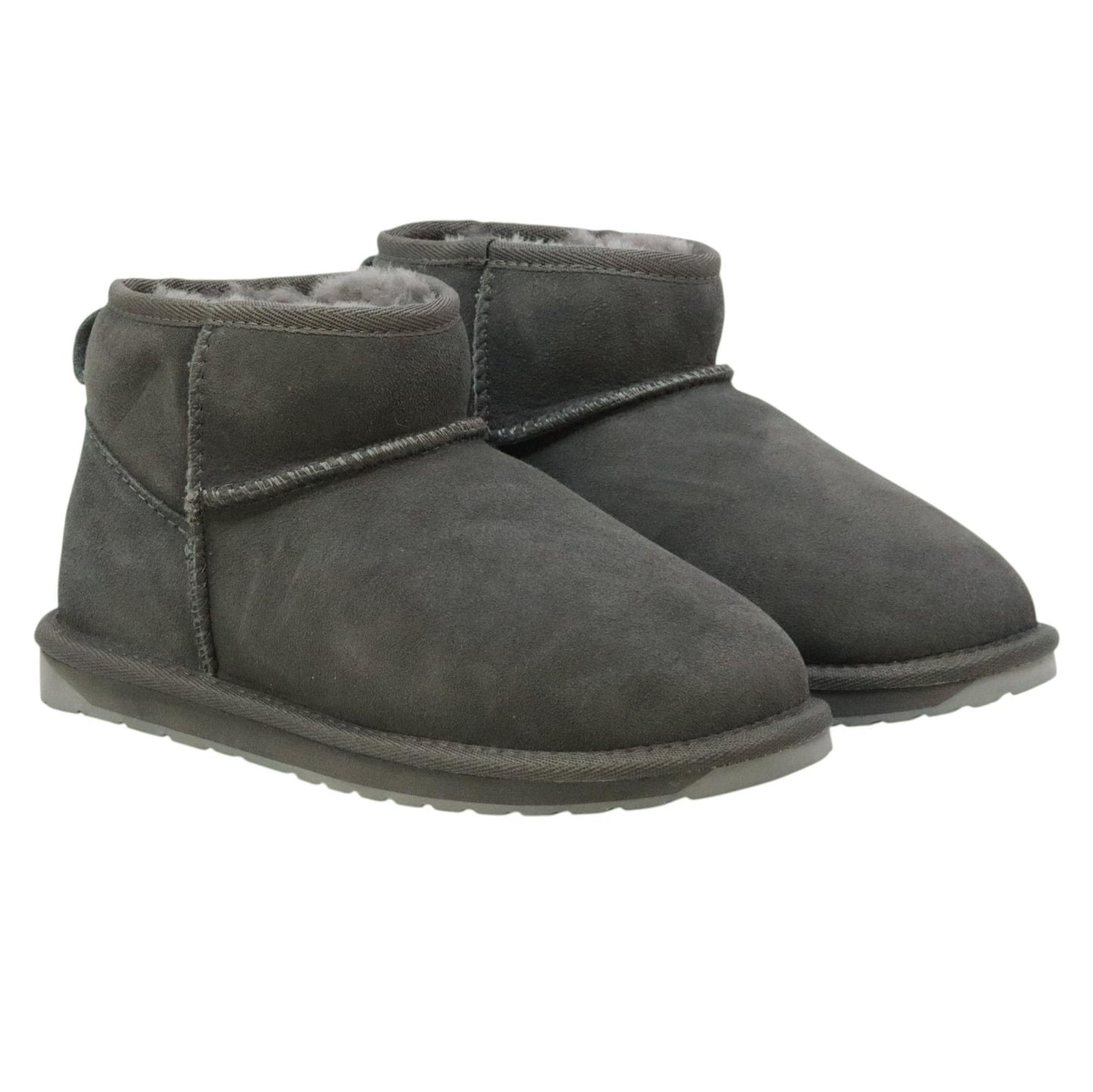 Emu Australia Stinger Micro stivaletti donna in montone grigio antracite 