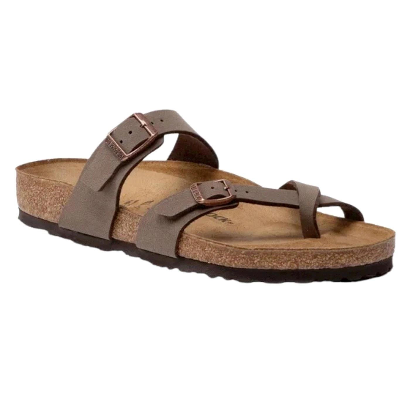 Birkenstock Mayari Birko-Flor Nubuk sandalo infradito Regular Fit 
