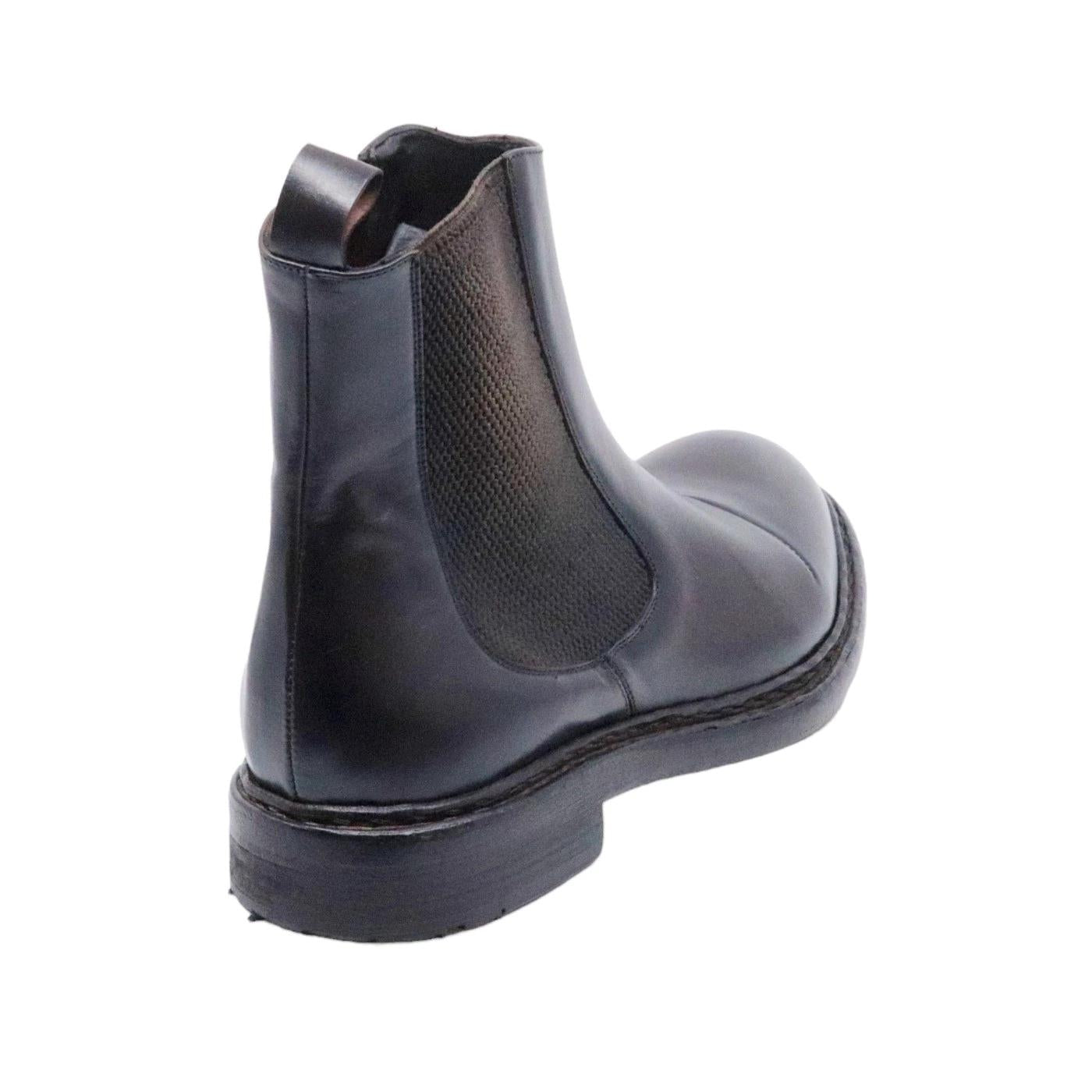 Chelsea Boot uomo Crispiniano in pelle di colore marrone 