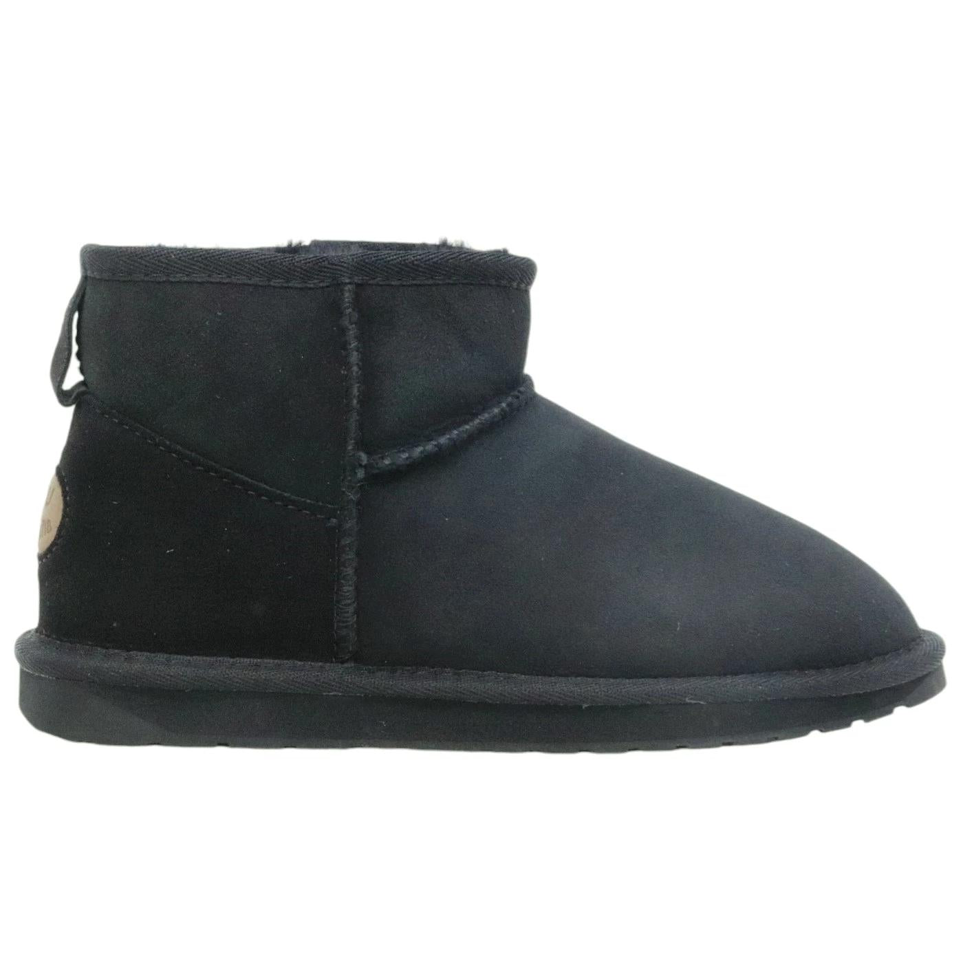 EMU Australia Stinger Micro stivaletti da donna in montone nero STINGERMIC10937-BLACKBLACK EMU AUSTRALIA