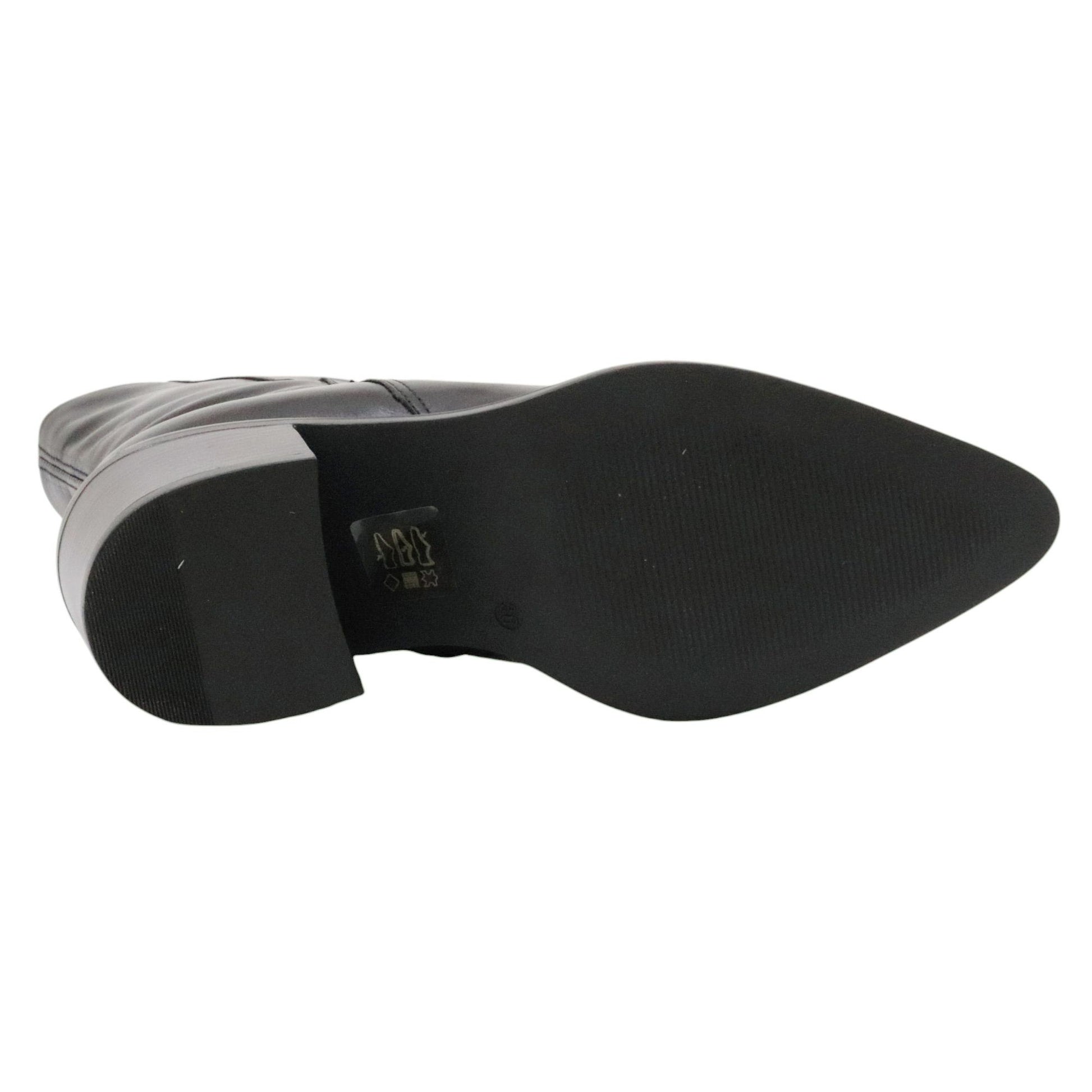 MJUS Marianna L39205 stivaletto donna in pelle nera 