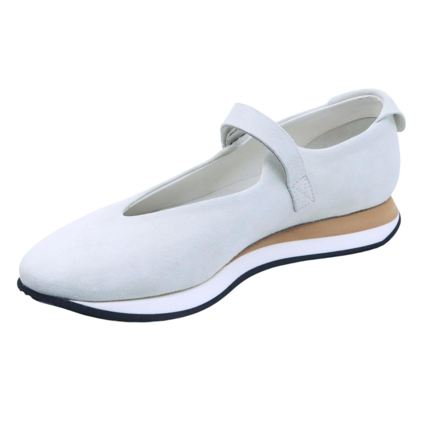 Ballerina donna Offplay Dance in camoscio latte 