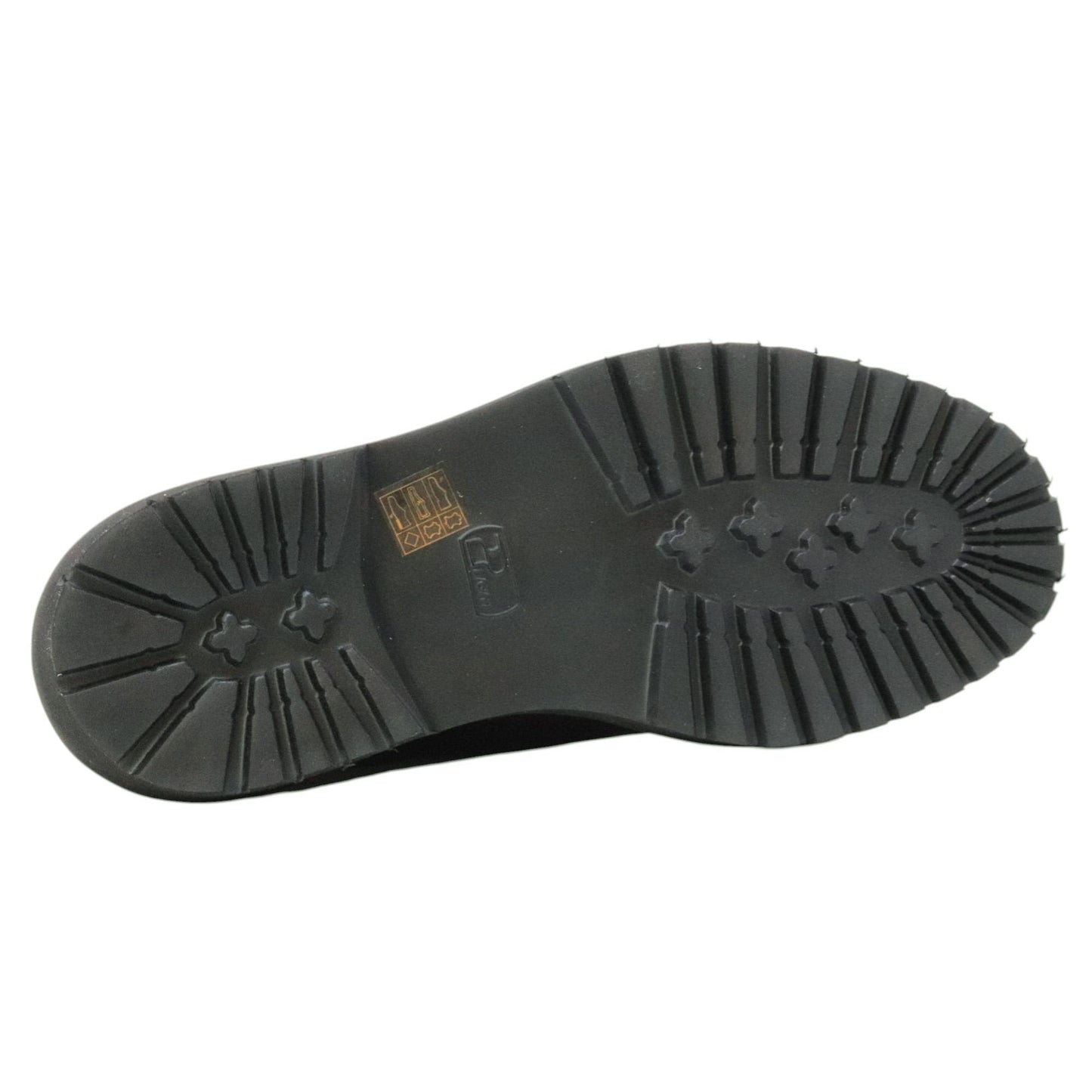 Triver Flight 730 scarpa ingegnere uomo in pelle marrone 