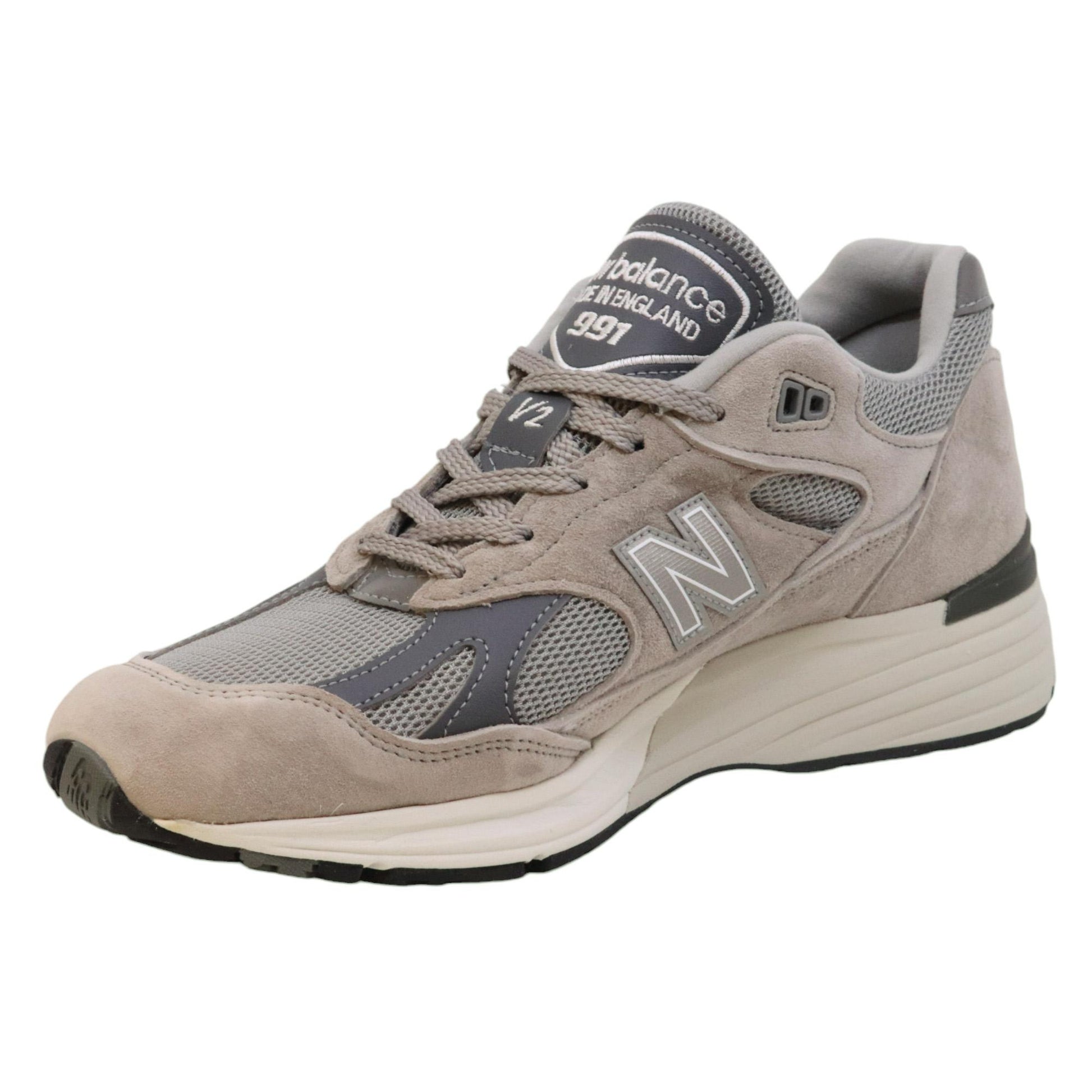 New Balance 991 V2 sneaker in camoscio grigio 