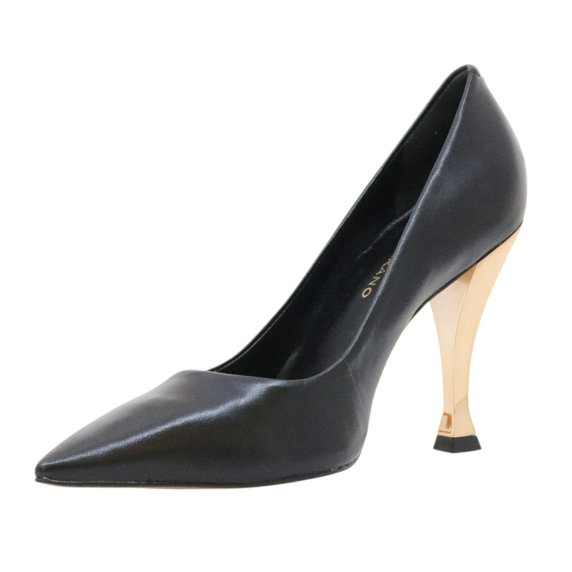 Carrano 873002 décolleté donna in pelle nera 