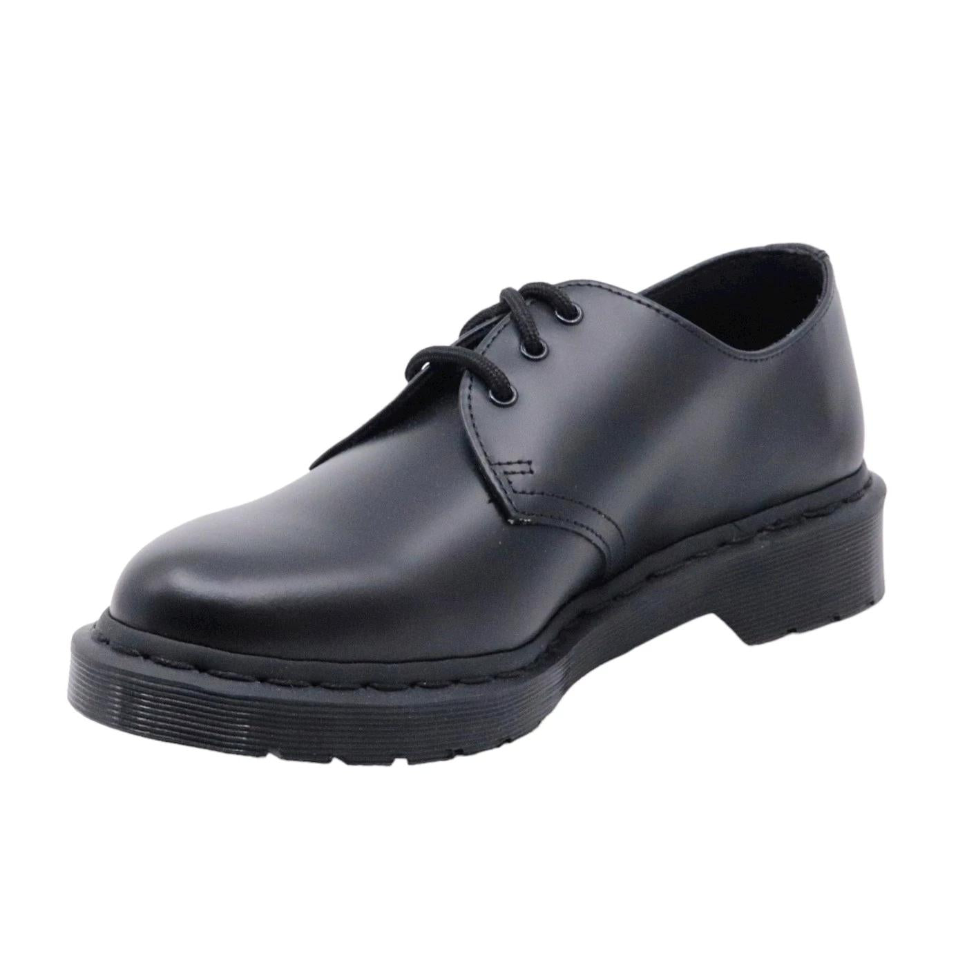 Dr. Martens 1461 scarpa stringata uomo in pelle smooth nera 1461-MONOSMOOBLACK DR MARTENS
