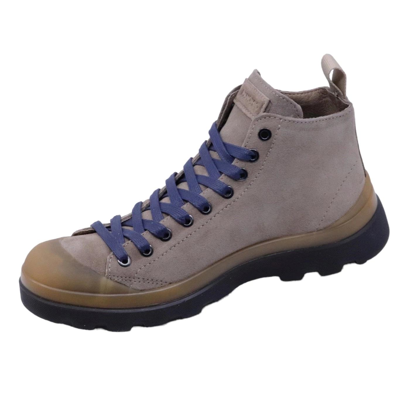 Polacchino uomo Panchic P03 in realizzata in pelle scamosciata noce 