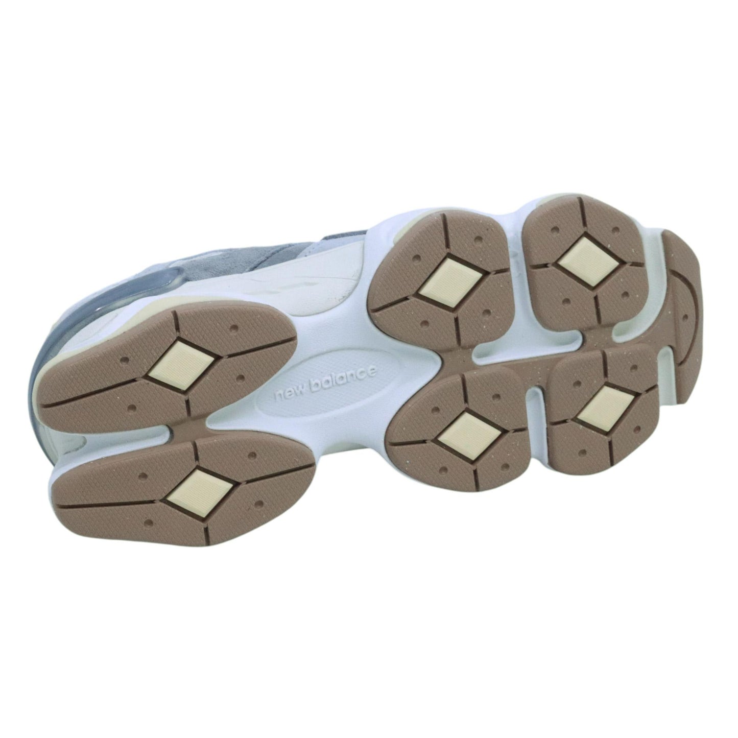 New Balance U9060AUB Slate Grey sneaker unisex in tessuto grigio 