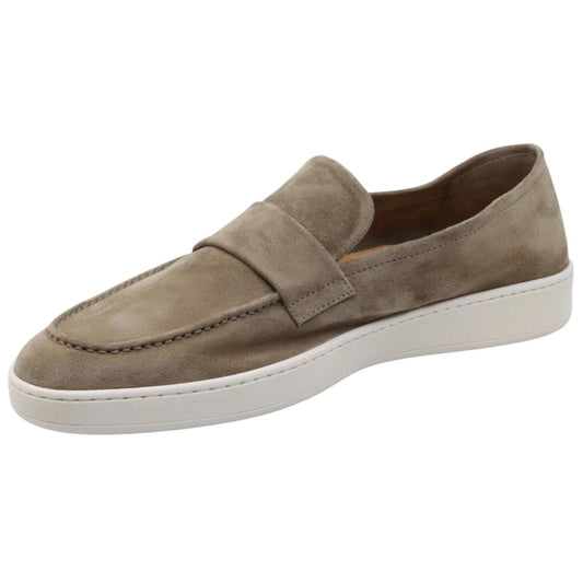 Mocassino uomo Rossano Bisconti 750 in camoscio antilope 