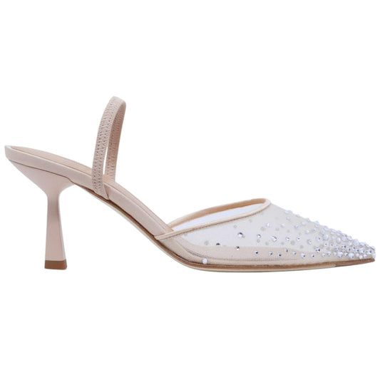 Slingback donna Chantal 2527 in tessuto rosato 