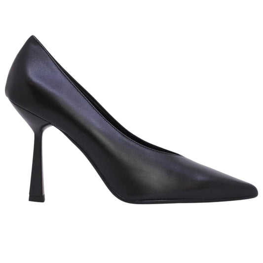 Chantal 1962 2700 décolleté donna in pelle nera 