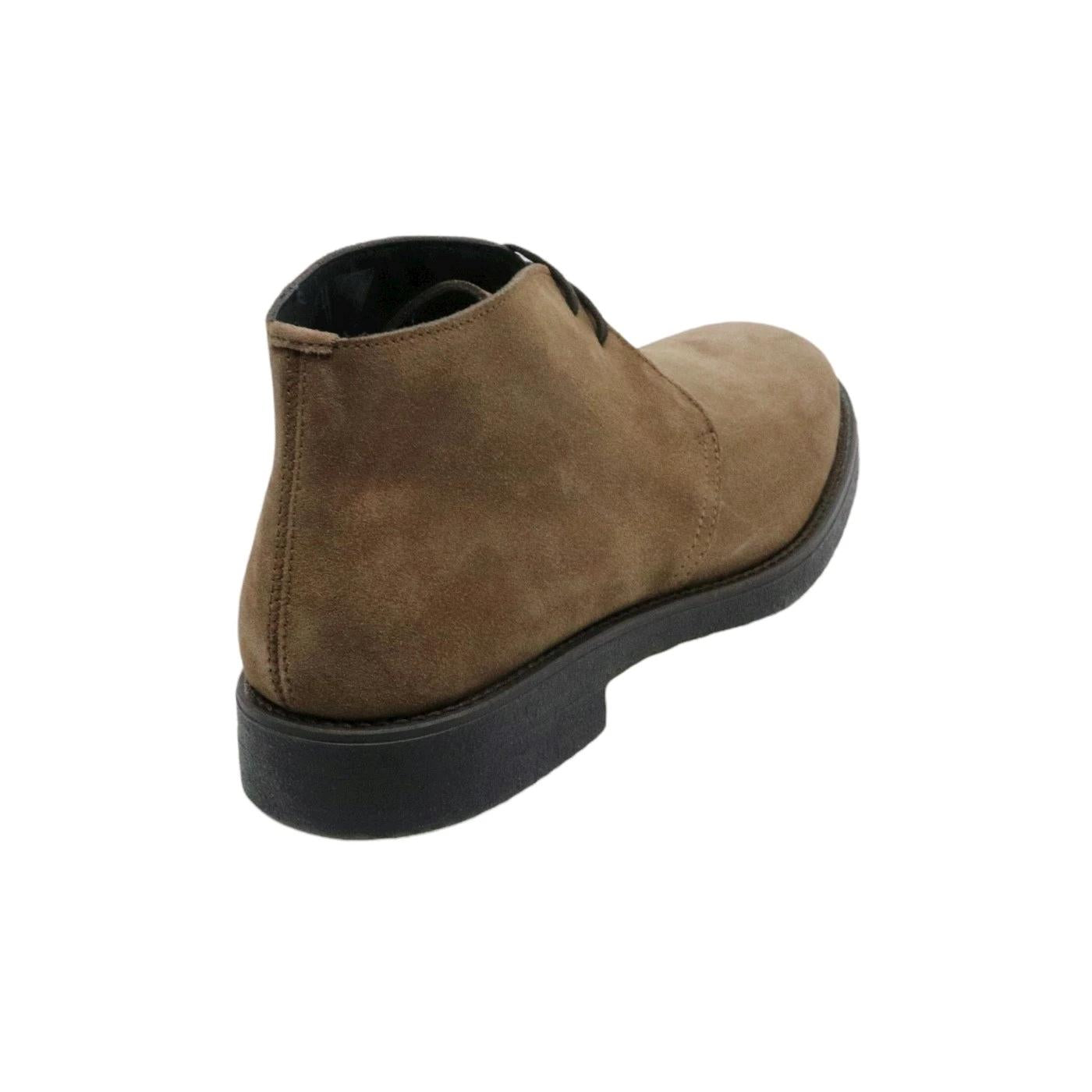 Polacchino Antica Cuoieria 17671 da uomo realizzato in pelle scamosciata 