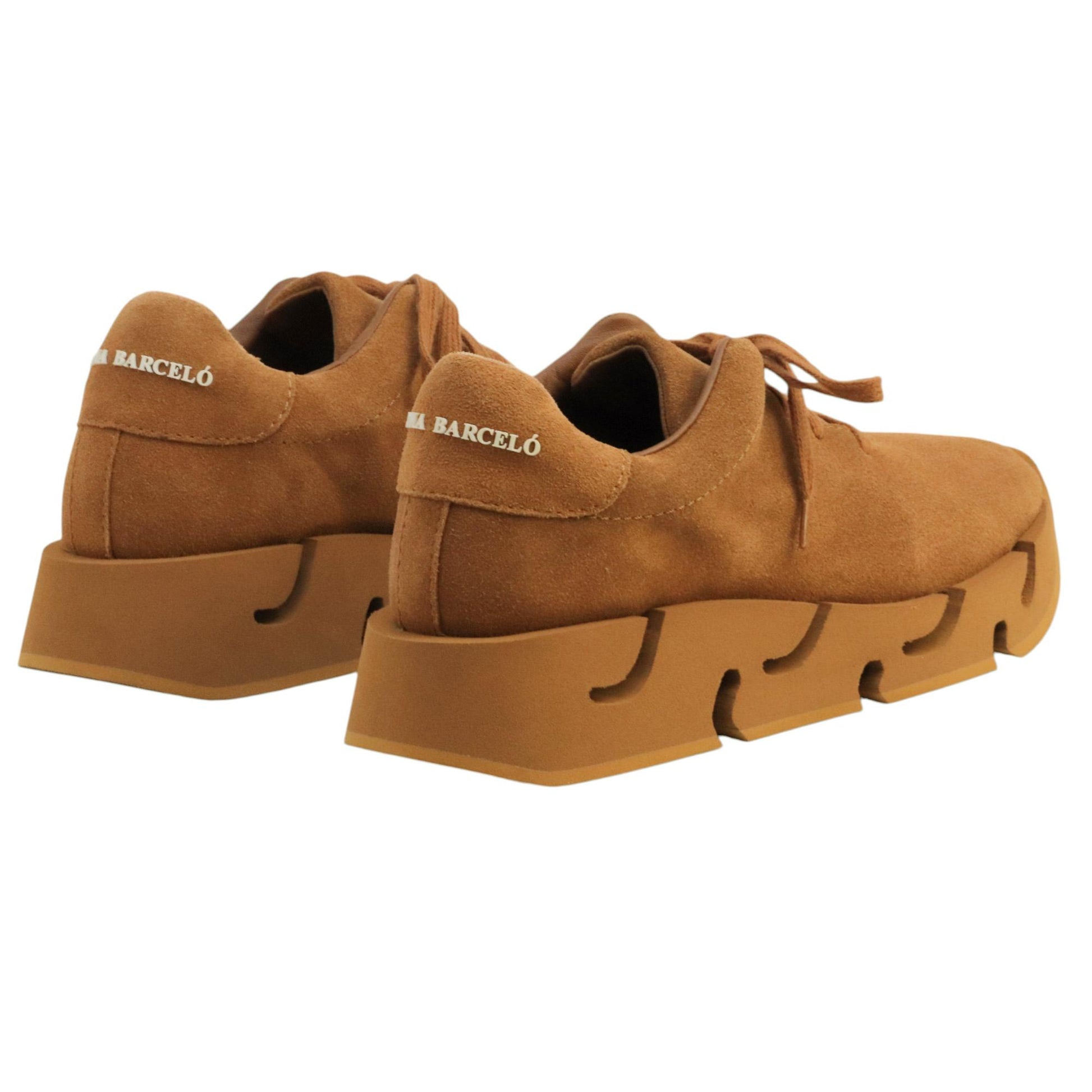 Paloma Barceló Pia sneaker donna in camoscio cuoio 